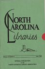 North Carolina Libraries, Vol. 12,  no. 4